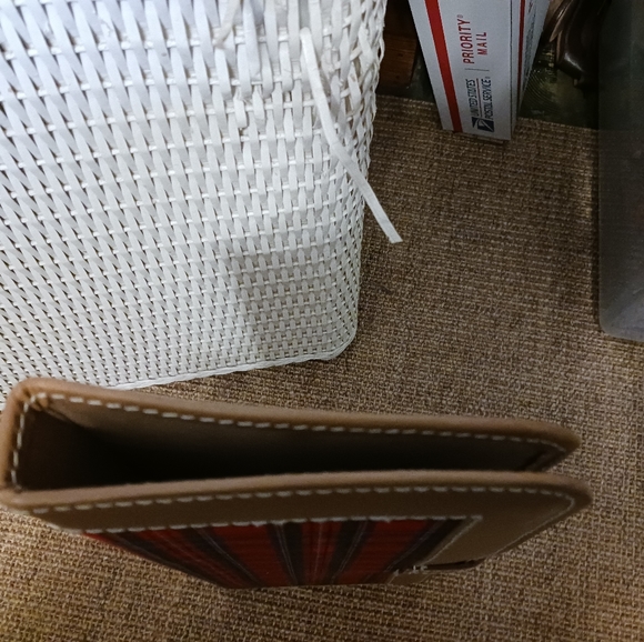 Vintage Red Tartan Plaid Tie Case - Picture 5 of 8